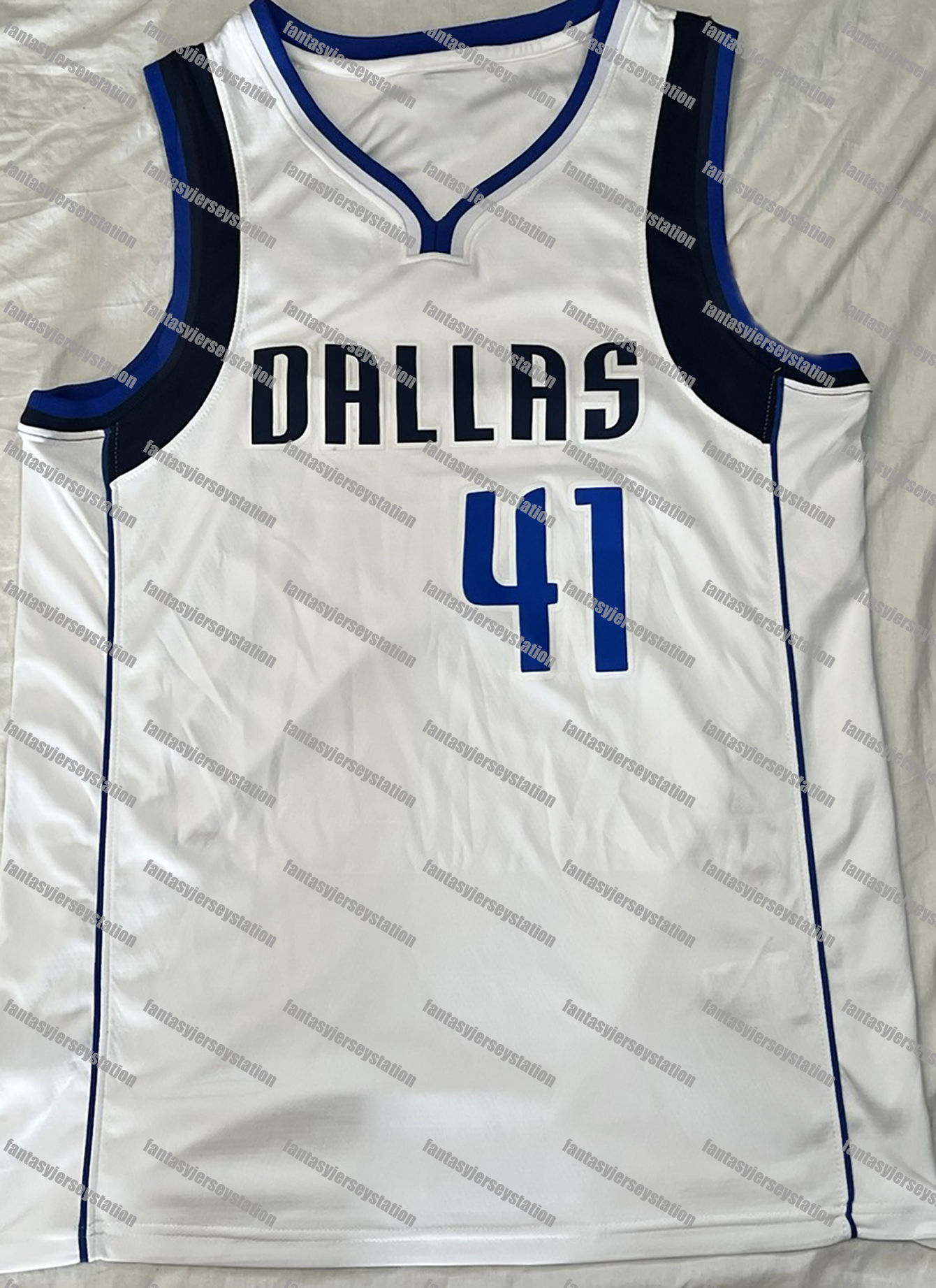 Custom Davis3 Gafford Irving11 Basketball Jersey Mashburn Jones Thompson31 Stitched Exum Nowitzki41 Williams Kleber42 Kidd Nash Powell7 Christie Men W