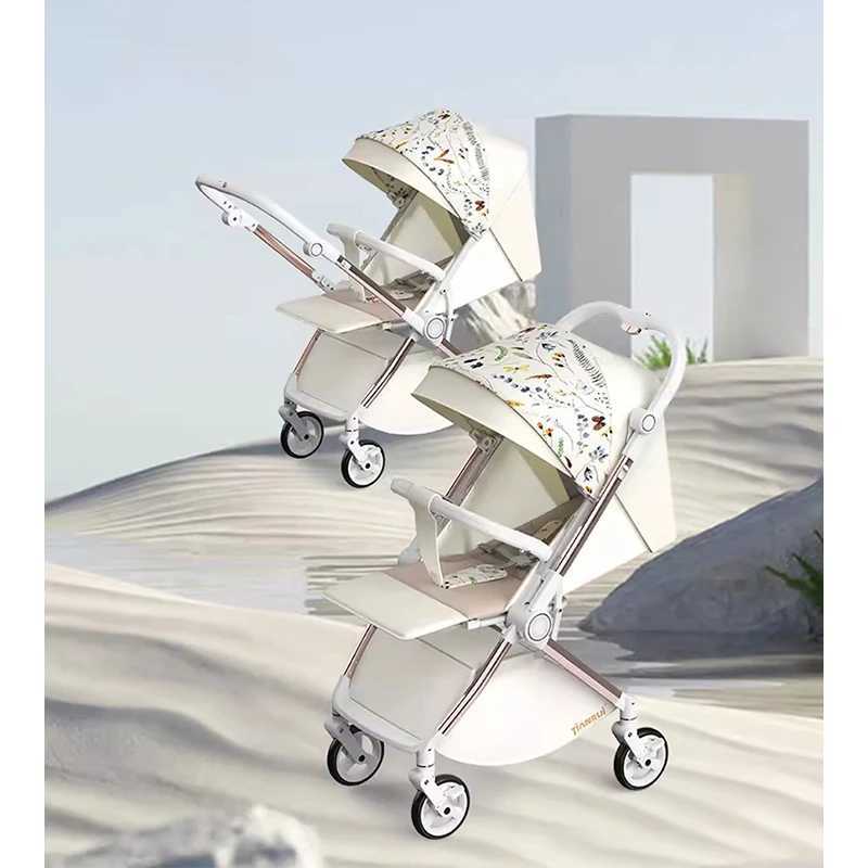 Multi functional panoramic baby stroller provides your baby with the most comfortable travel experience Z250319