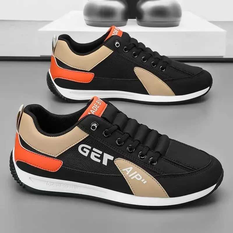 Mens Casual Shoes Platform Sneakers Lightweight Running Shoes Trend Breathable Walking Shoe Breathable Slip on Vulcanized Shoes Z250319