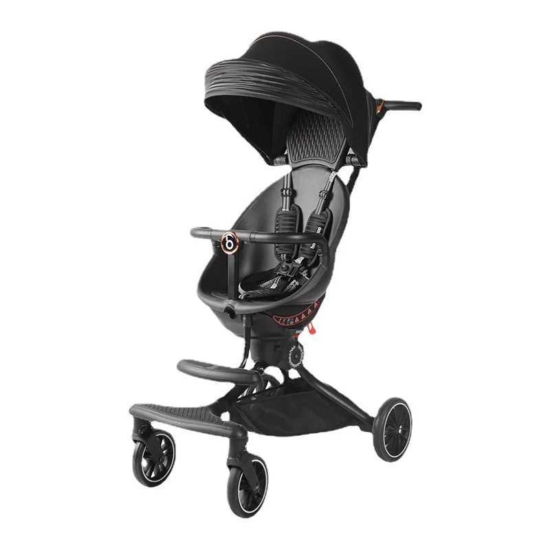 New Lying lightweight baby stroller foldable two-way baby stroller panoramic travel luxury childrens stroller baby stroller Z250319