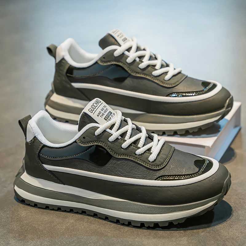 Mens Winter Street Style Platform Shoes M Punk Mens Shoes British Style Walking Sneakers Mens Casual Sneaker Y250318