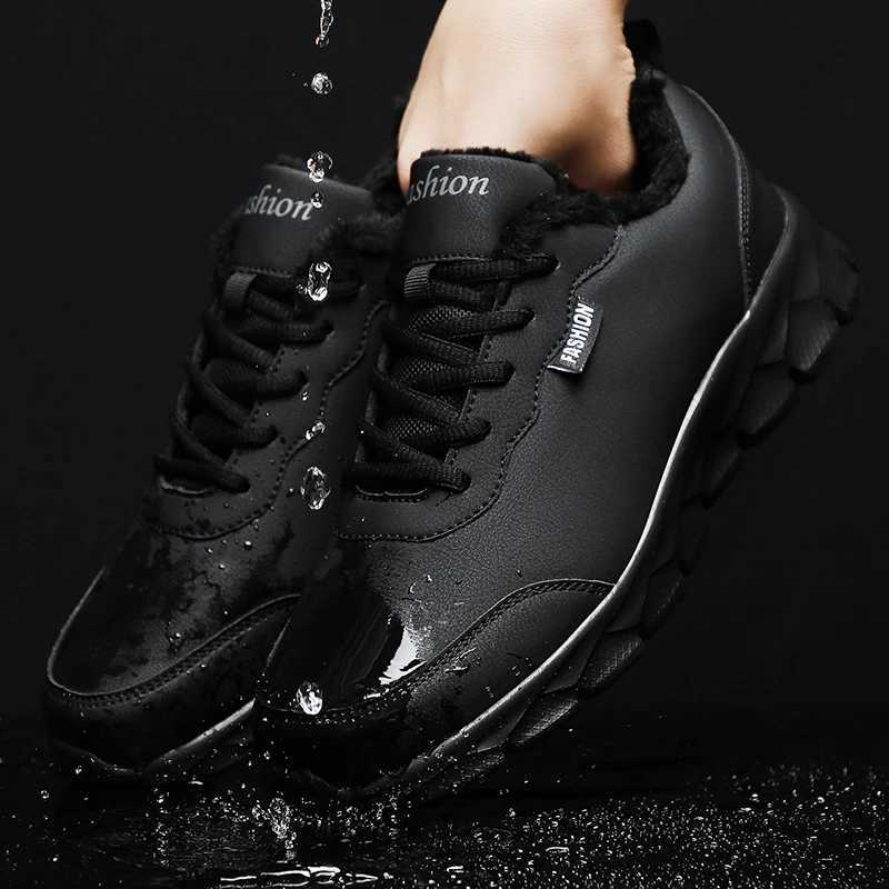 Leather Mens Running Shoes Trend Casual Shoes Breathable Leisure Male Sneakers Footwear Men Vulcanized Shoes Zapatillas Hombre Z250319