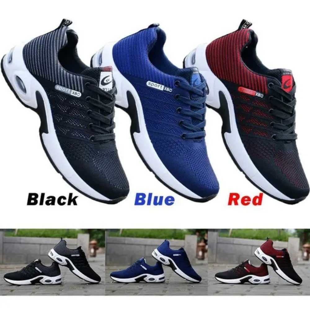 Mens air cushion sneakers Air Mesh Breathable sneakers Super lightweight lace-up walking jogging running sneakers size 39-44 Z250319