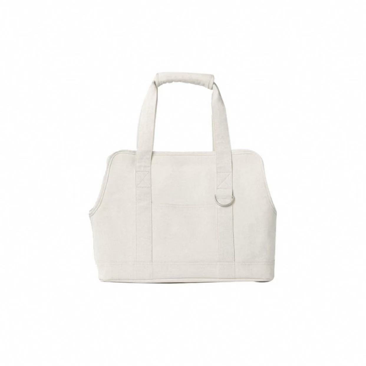Polyester fiber cotton linen blend pet bag, pet supplies, portable outdoor new product