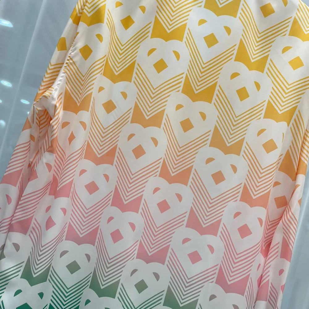 SpringSummer Casual Digital Printing Youth Fashion Shopping Mens Long Sleeve Shirt Trend 250317