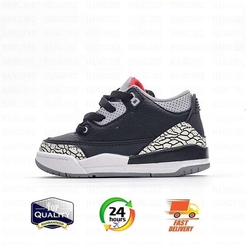 Kids Toddlers Sneakers 3S Designer Boys Girls Toddler Baby Infant Trainers Kid Youth White Blue Black Pink Red Grey Sport Shoe Kids Shoes Designer
