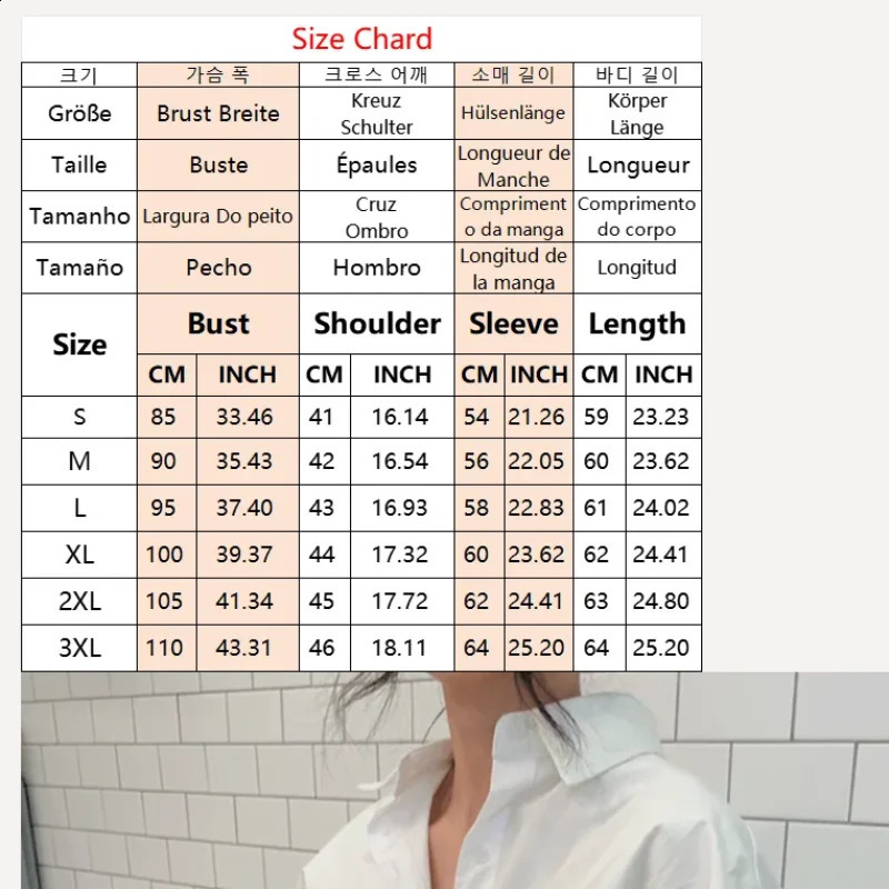 Fashionable and elegant office womens shirt matched with white Loos long sleeved top 2025 casual trend 250319