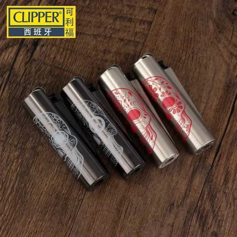 Clipper Lighter Metal Sand Wheel Igniter Butane Torch Lighter Smoking Accessories 12 Whole Gas Lighter MenS Gadget GiftC250318