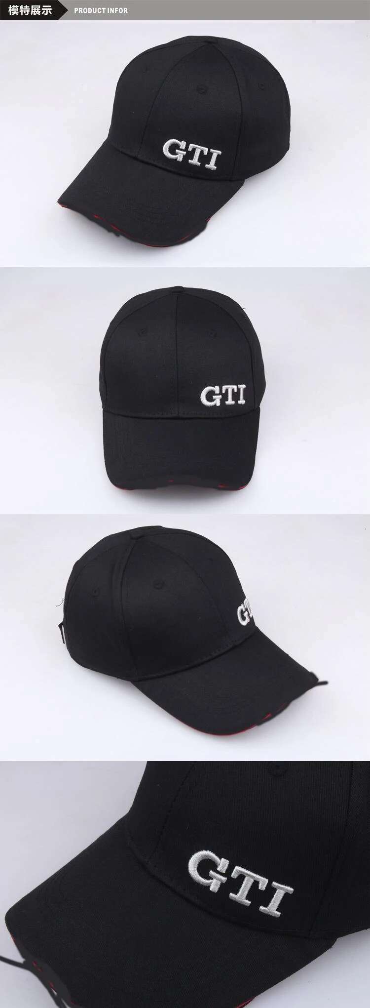 25 New Racing Hats Golf GTI Sports Car Caps, Casual Baseball Caps