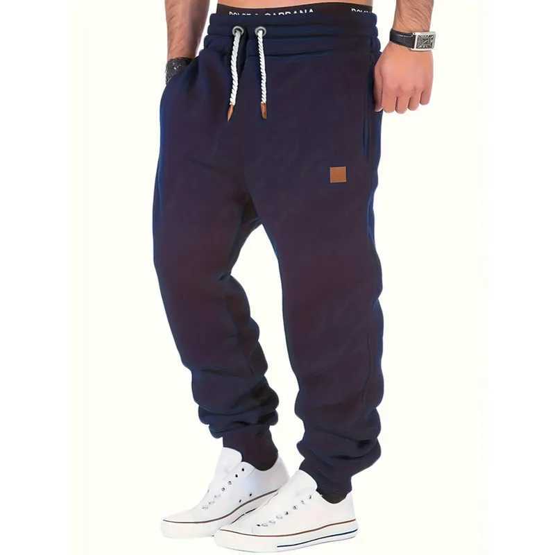 Y2K Spring Men Solid Color Cargo Pants Mens High Quality Casual Joggers Black Sports Pants Baggy Sweatpants Pantalones Hombre X250319