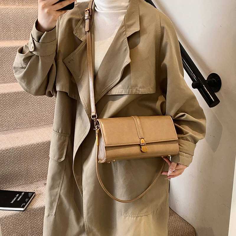 MOODS Flap Crossbody Messenger Bags for Wen PU Leather Pure Color Small Square Shoder Bag Designer Handbag Luxury 2025 Y250318
