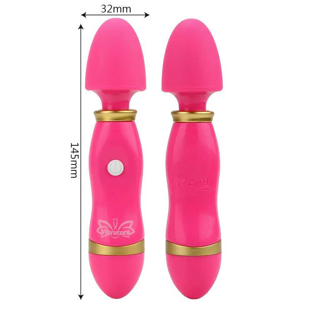 Female sex toy G-Spot vibrator tactile stimulation 12 speed silicone AV wand magic wand W250319