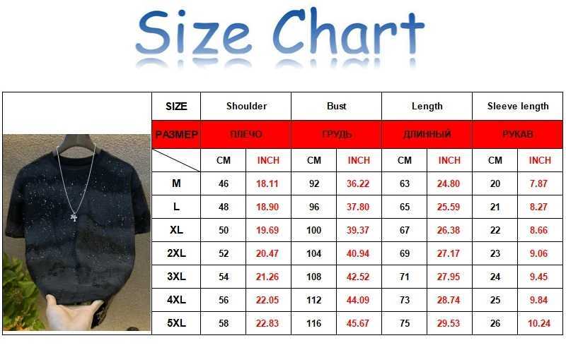 2025 new printed top and tee round neck gradient sequin shirt for mens summer mens short sleeved oversized shirt vestT250319