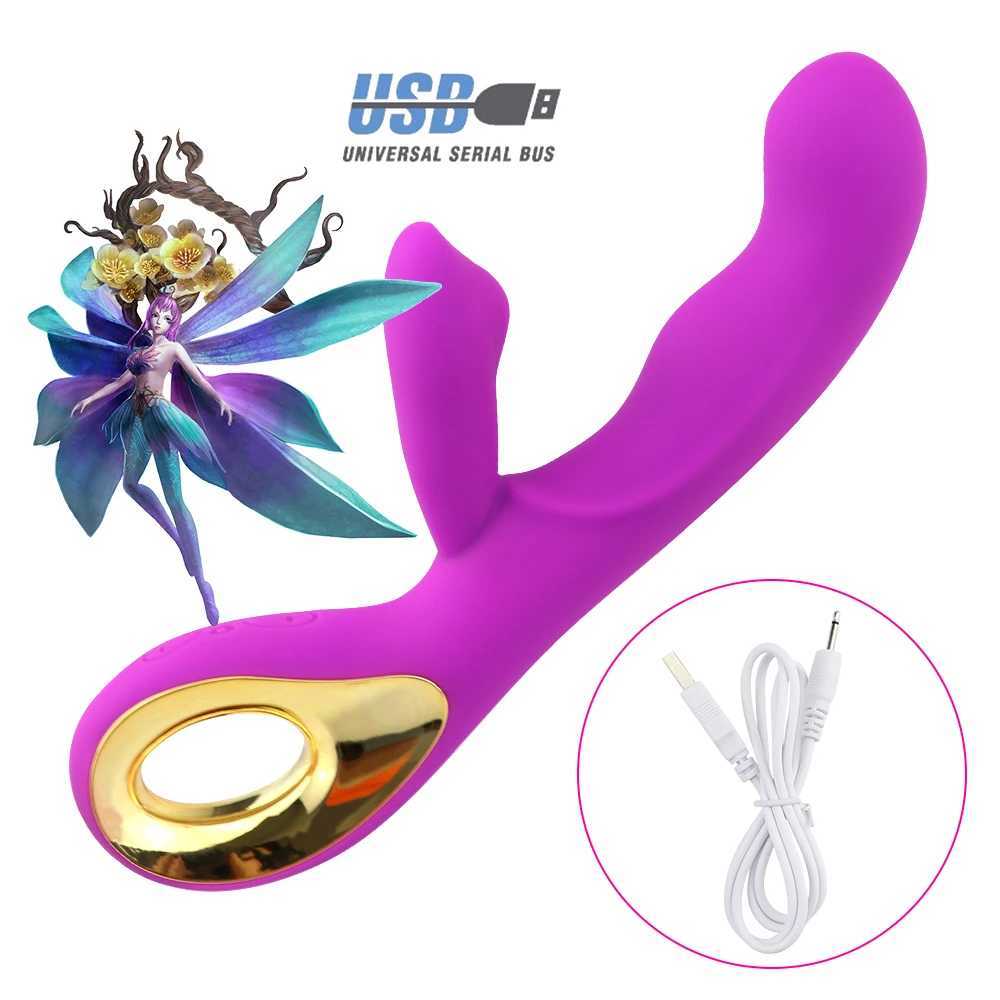 Home>Products>Spot Rabbit vibrator>Female 10 vibration clitoral stimulator>Powerful dildo vaginal massager W250319