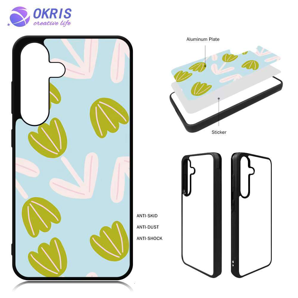 Factory Provide Blank Sublimation 2D TPU Case & Bags Galaxy S25 / DIY Mobile Phone Pouch for Samsung S24 FE