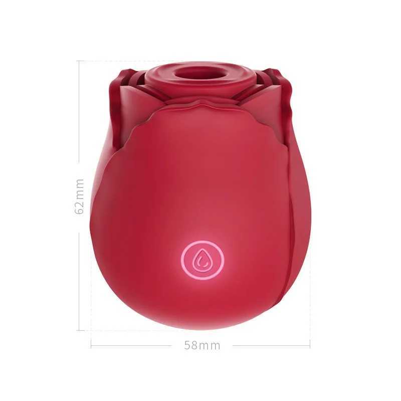 Female vibrating rose vibrator adult sex toy sucking massage sex toy W250319