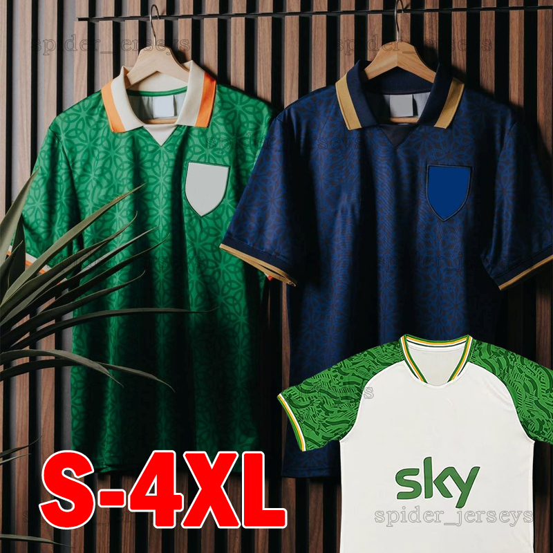 XXXL 4XL Ireland Soccer Jerseys 2025 Special green DOHERTY EGAN CULLEN ROBINSON BROWNE OBAFEMI BRADY McCLEAN HENDRICK Men Uniforms Football Shirts