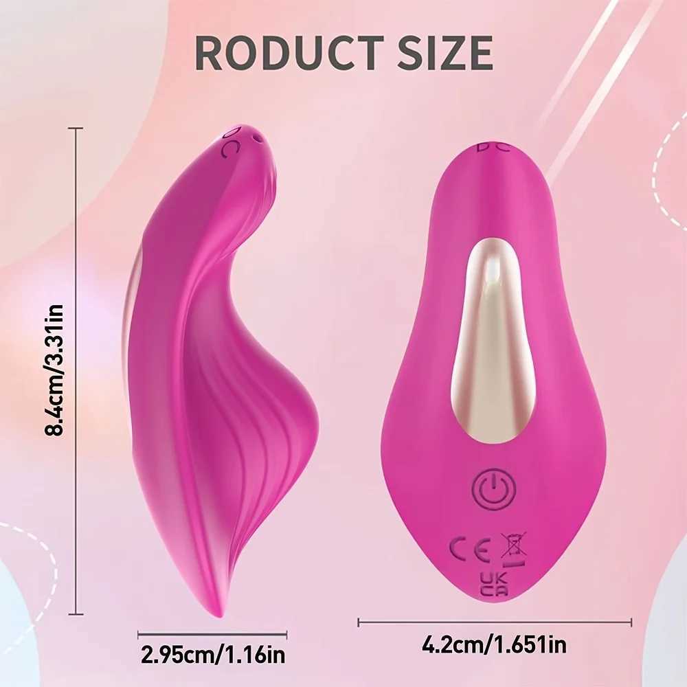 Wearable vibrator sex toy suitable for women with 9 modes powerful functions two-point stimulation personal massage rechargeable couple sex toy W25031