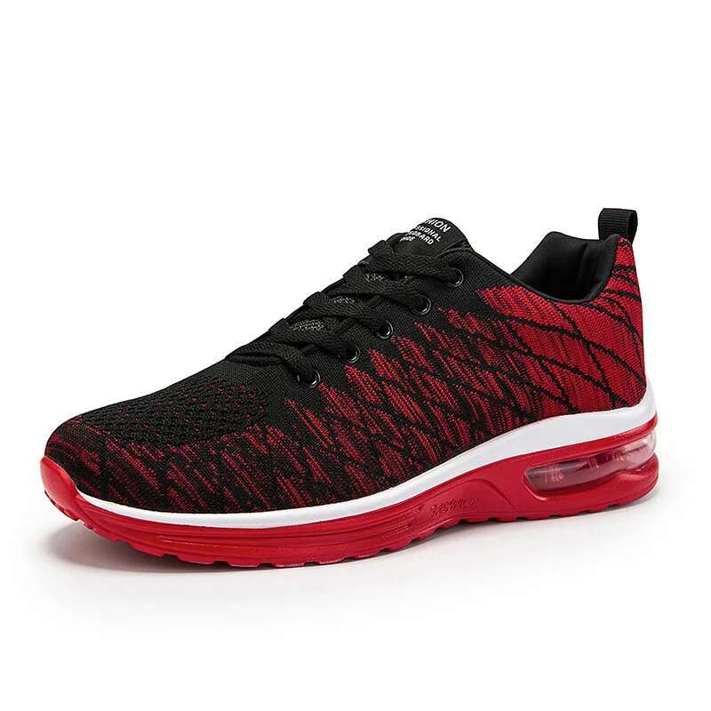 2025 new casual sports men's walking running shoes with mesh surface, breathable and anti slip design, fashionable men's running shoes