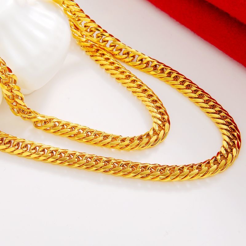 Wholesale 10K 14K Solid Real Gold 8MM Cuban k Chain Bracelet Iced Out Hip Hop Moissanite Necklace Fine Jewelry Men