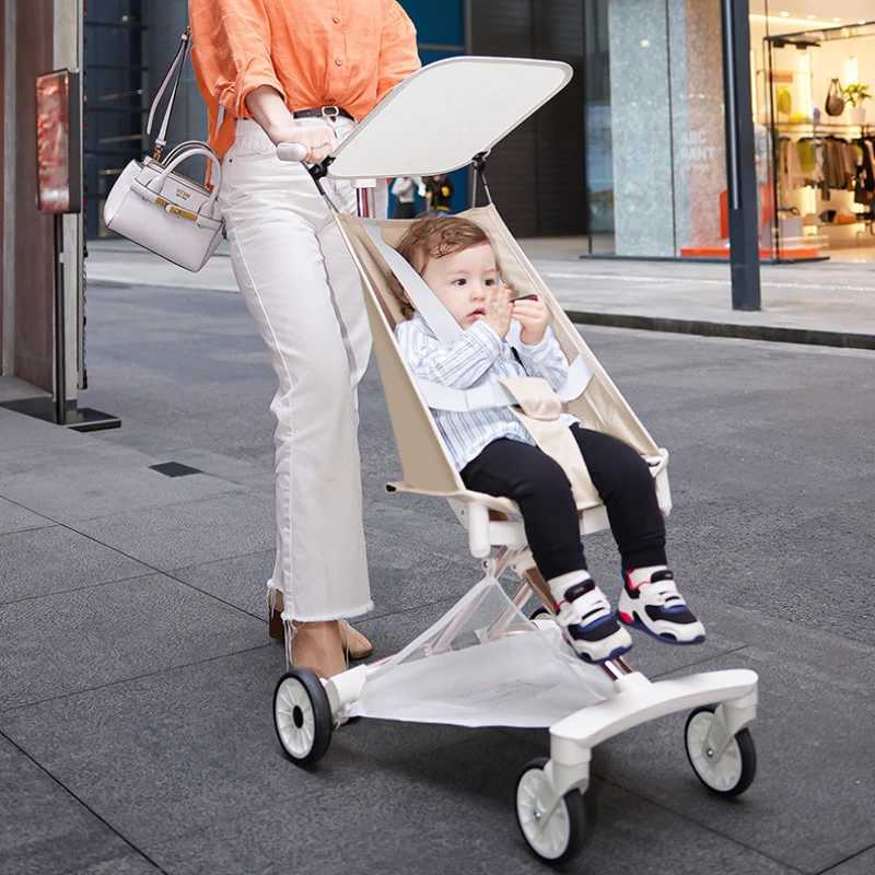 New lightweight baby travel stroller portable folding pocket stroller multifunctional baby stroller Z250319