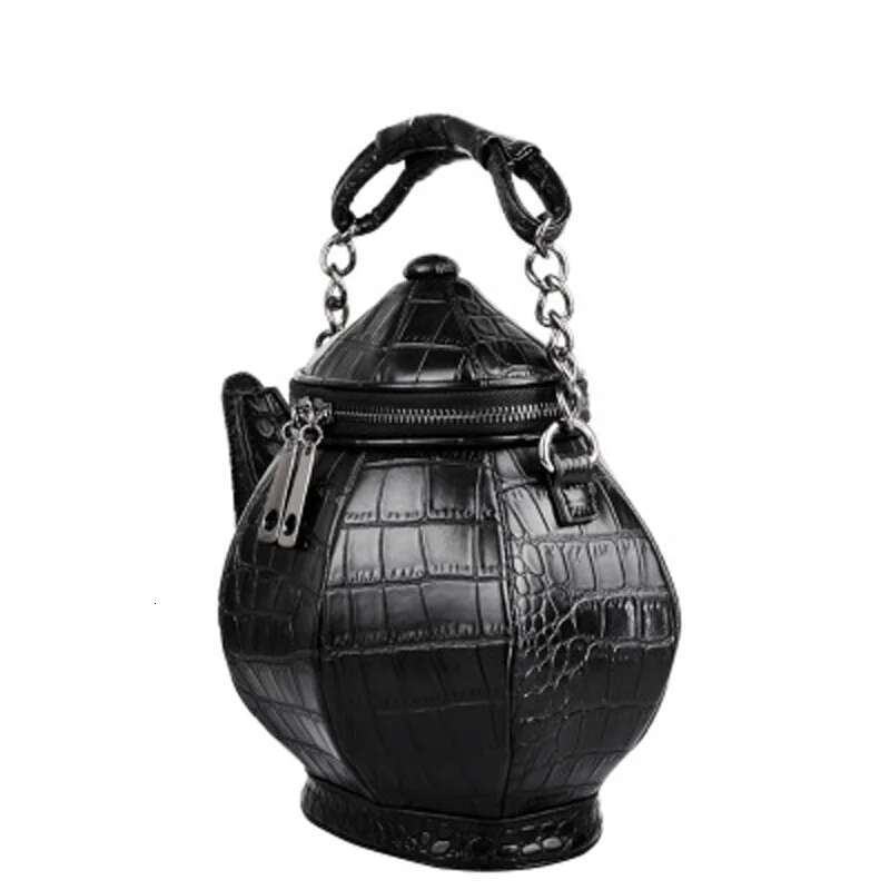New Kettle Messenger Unisex Hard Cool Personality Satchel Korean Female Male Single Shoulder Handbag Bagteapot Bag