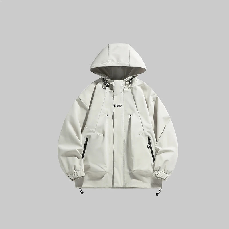 Mens Womens Outdoor Couple Sprint Jackets Spring Autumn Windproof Waterproof Highquality Mountaineering Sportswear 250317