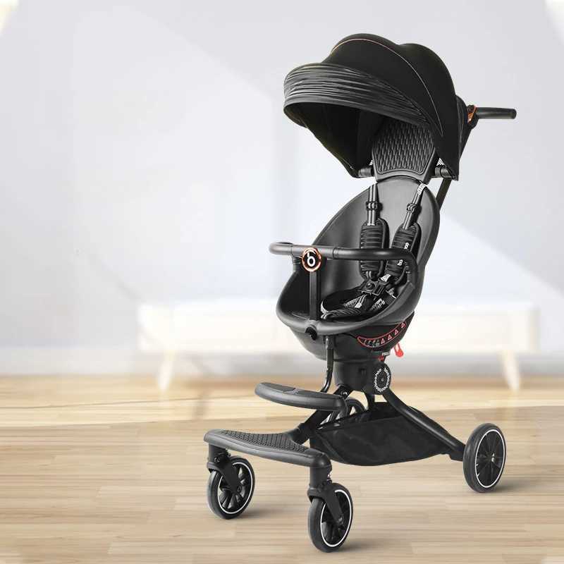 New Lying lightweight baby stroller foldable two-way baby stroller panoramic travel luxury childrens stroller baby stroller Z250319