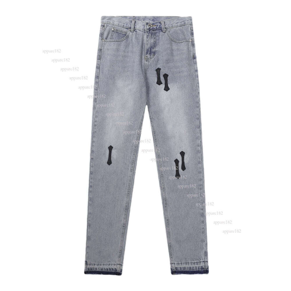 designer chrome jeans clothe pants for men high quality CH brand pure cotton luxuryuu denim jean women hiphop casual long pant 5s dc 09 e4