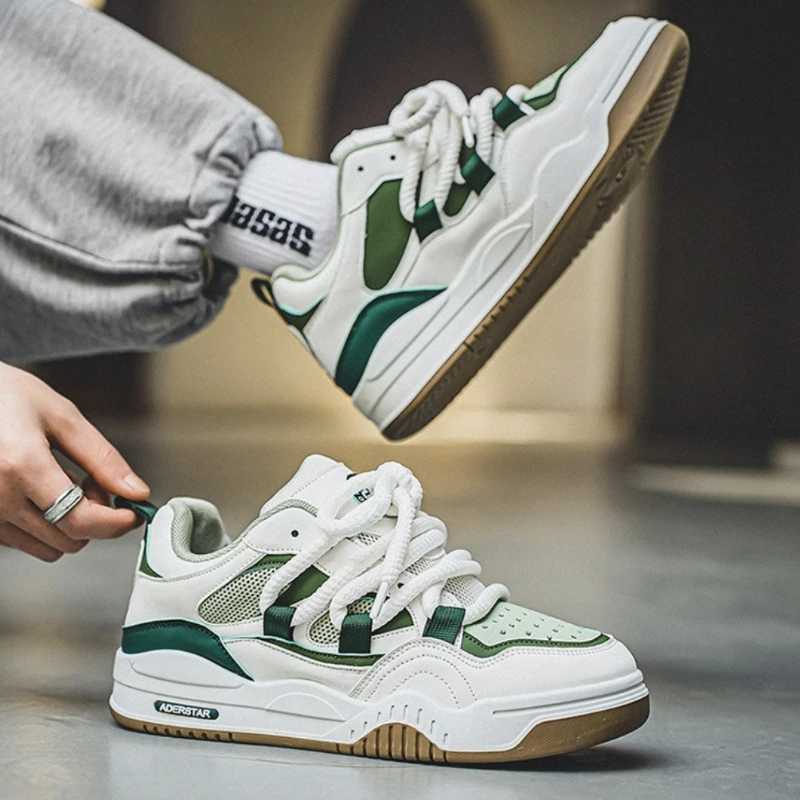 Fashion Mens Shoes Outdoor Sneakers Lace-up Male Casual Shoes Street Hip Hop Tennis Shoe Designer Platform Men Running Shoes Z250319