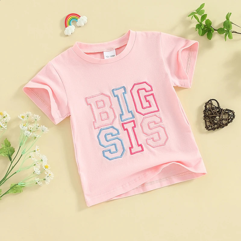 Casual Matching Outfits Crew Neck Short Sleeve Tee and Denim Shorts Set for Brother and Sister Kids Summer Clothing Collection 250319