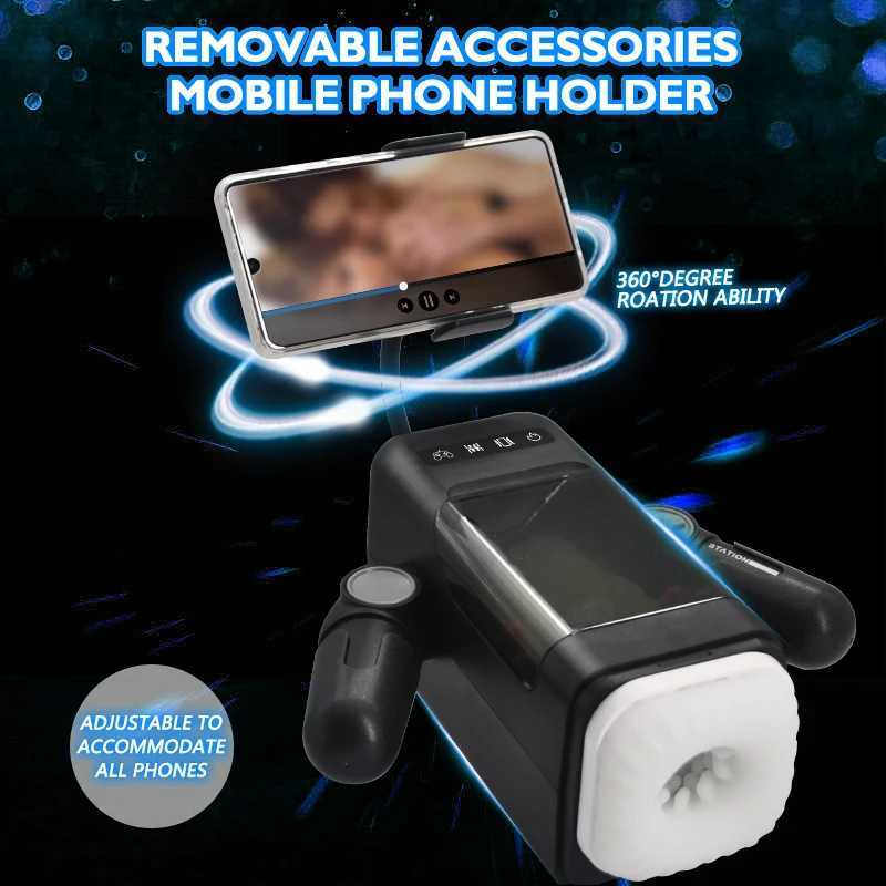 HESEKS automatic stimulation vibration heated masturbation suitable for real vaginal oral sex in menXJ250319