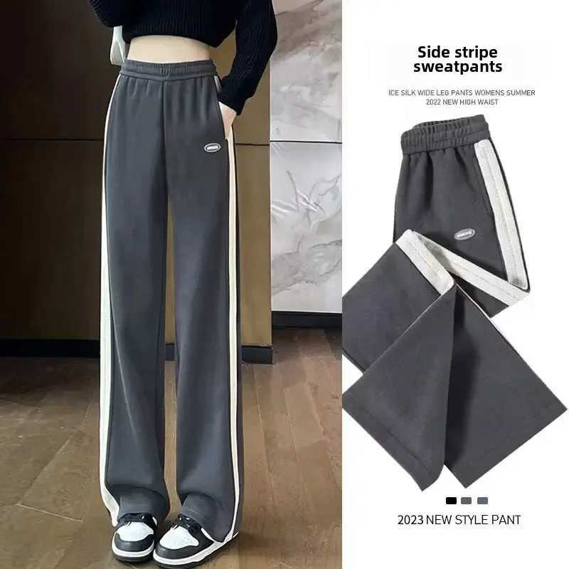 Girls Bell Bottom Casual Trousers New Spring/autumn Style 2024 Childrens Pants Straight Leg Defensive PantsT250318