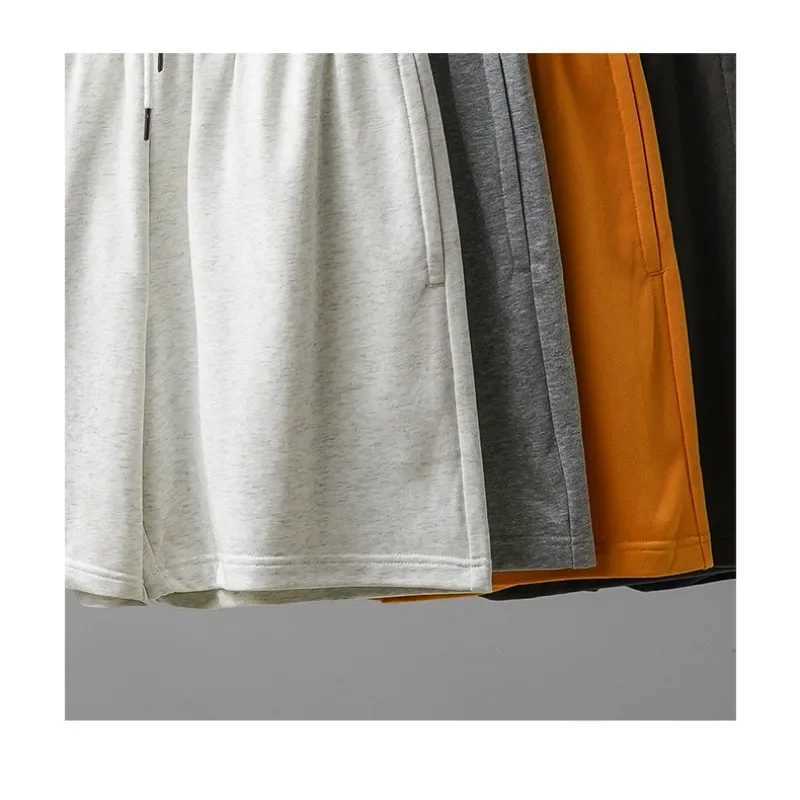 High quality cotton summer long street casual drag loose mens and womens shorts fitness shorts sports pants W250319