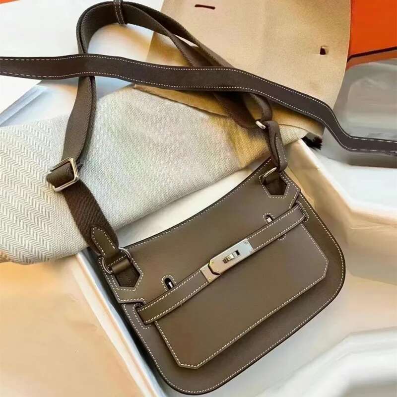 New Women's Mini Crossbody Genuine Cow Leather Underarm Bag High-End Feel Single Shoulder Soft