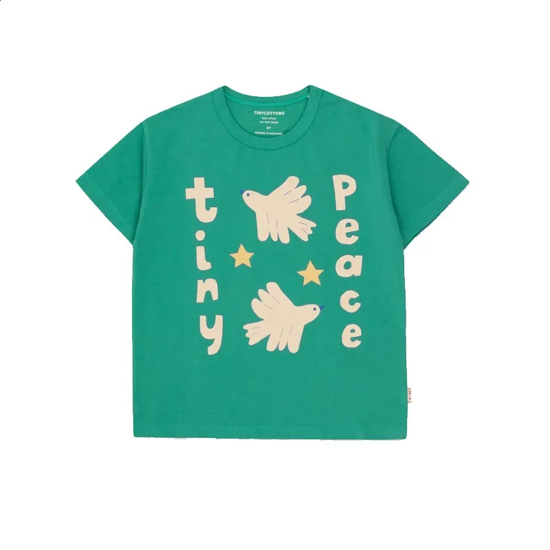 Cartoon Childrens T-shirt Fashion Cotton Boys Tees Summer Short Sleeve Shorts Casual Kawaii Girls T-shirt 2025 Kids Clothes 250319