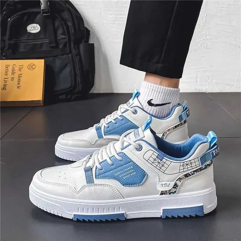 Mens Casual Sneakers Platform Shoes New Fashion Outdoor Man Running Shoes Tennis Training Shoe for Men Lace Up Vulcanized Shoes Z250319