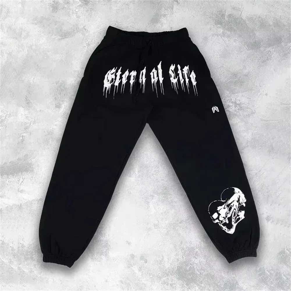 NEW Men Eternal Life Sweatpants Gym Fitness Sports Pants Bodybuilding Joggers Workout Trousers Mens Cotton Jogging Running Pants X250319