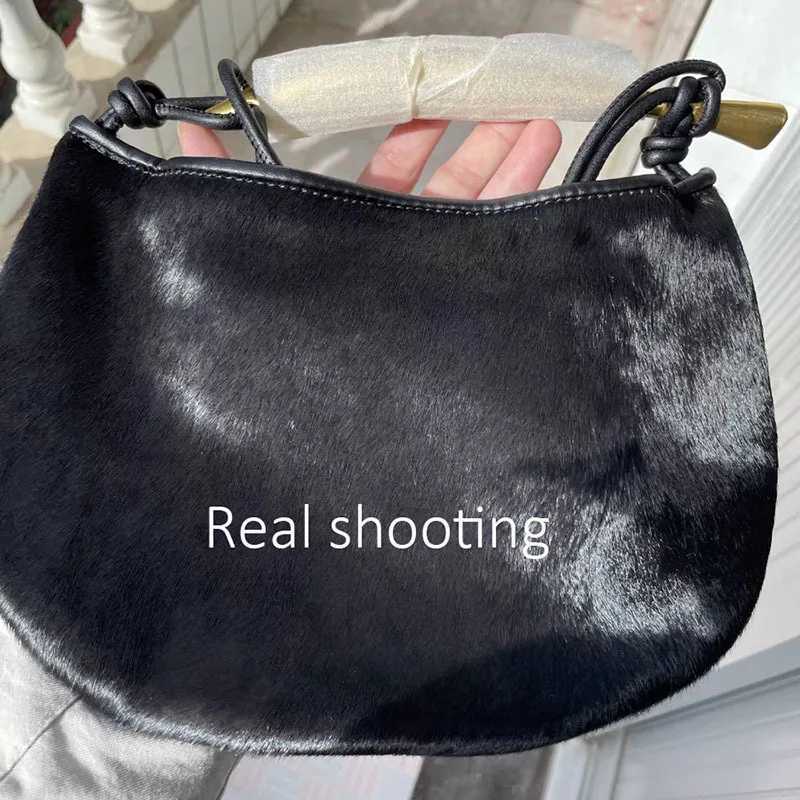 New Arrival VM FASHION KISS New Womens Bags Genuine Horsehide Shoulder Bag Cows Pattern Detachable Strap Messenger Bag Designer Luxury T250318