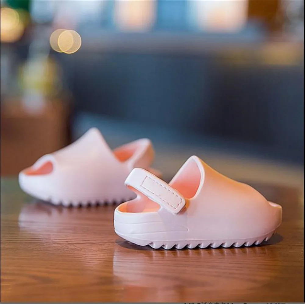 -08-05 Lioraitin Summer Boys and Girls Trend Jelly Shoes Childrens Sandals Fashion Beach Childrens Soft Shoes 250318