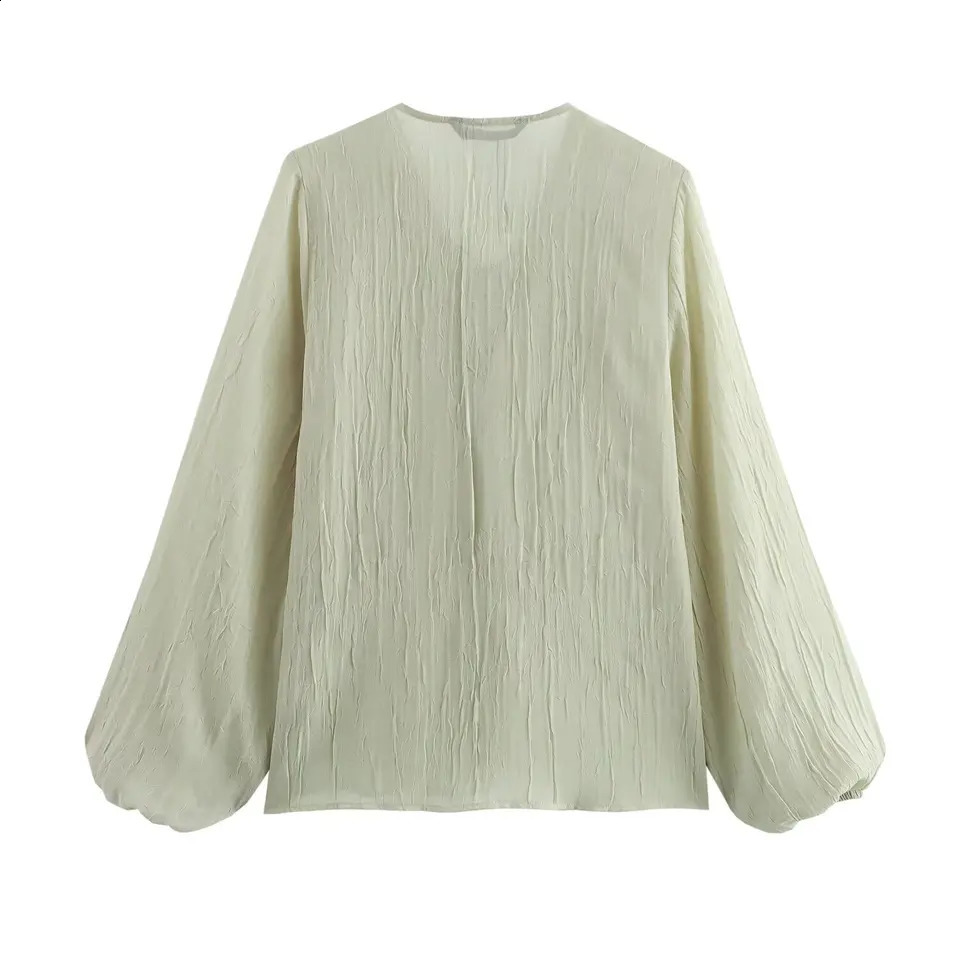 Trafshe Ruffles elegant summer shirts and long sleeved tops for womens vintage clothing 3897052 250312