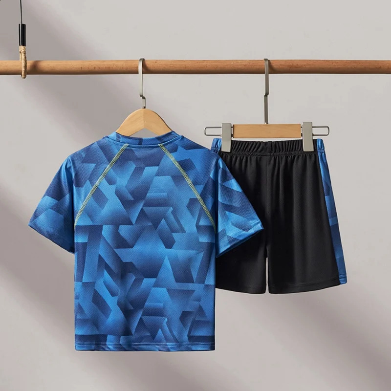 Children Boys Swimming Clothes Set Fashion Breathable Summer Swimwear Suits 250319