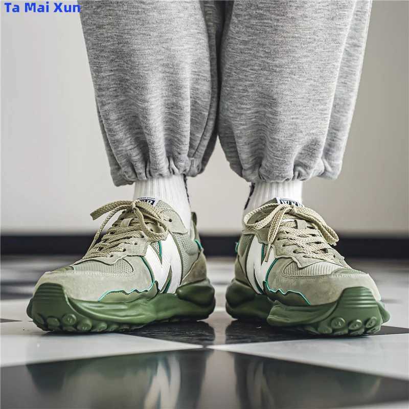 Mens casual shoes Forr Gump shoes new breathable fabric sports shoes mens training shoes casual four season sports shoes Y250318