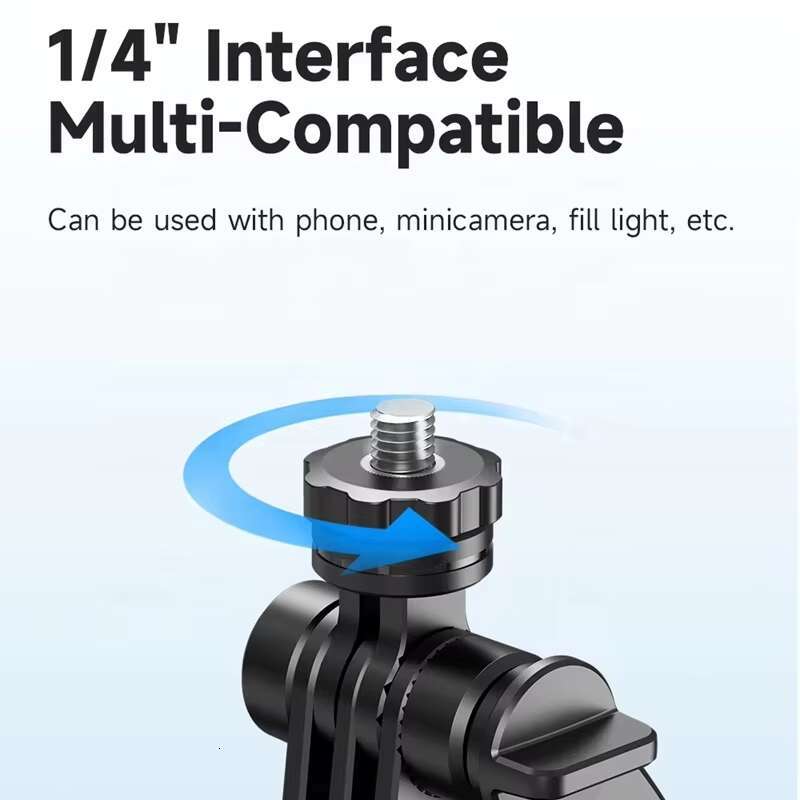 64" Four Legs 360 Degree Smart Automatic Rotation Selfie Stick AI Auto Face Tracking Tripod for TikTok Live Streaming
