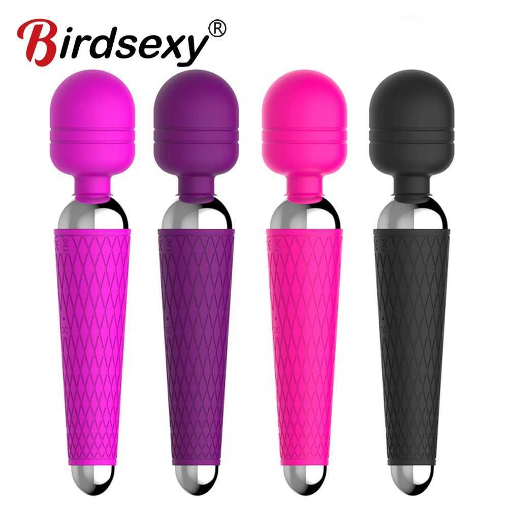 Wireless Dildos AV Vibrator Magic Wand for Women Clitoris Stimulator USB Rechargeable Massager Goods Sex Toys for Adults 18 W250319