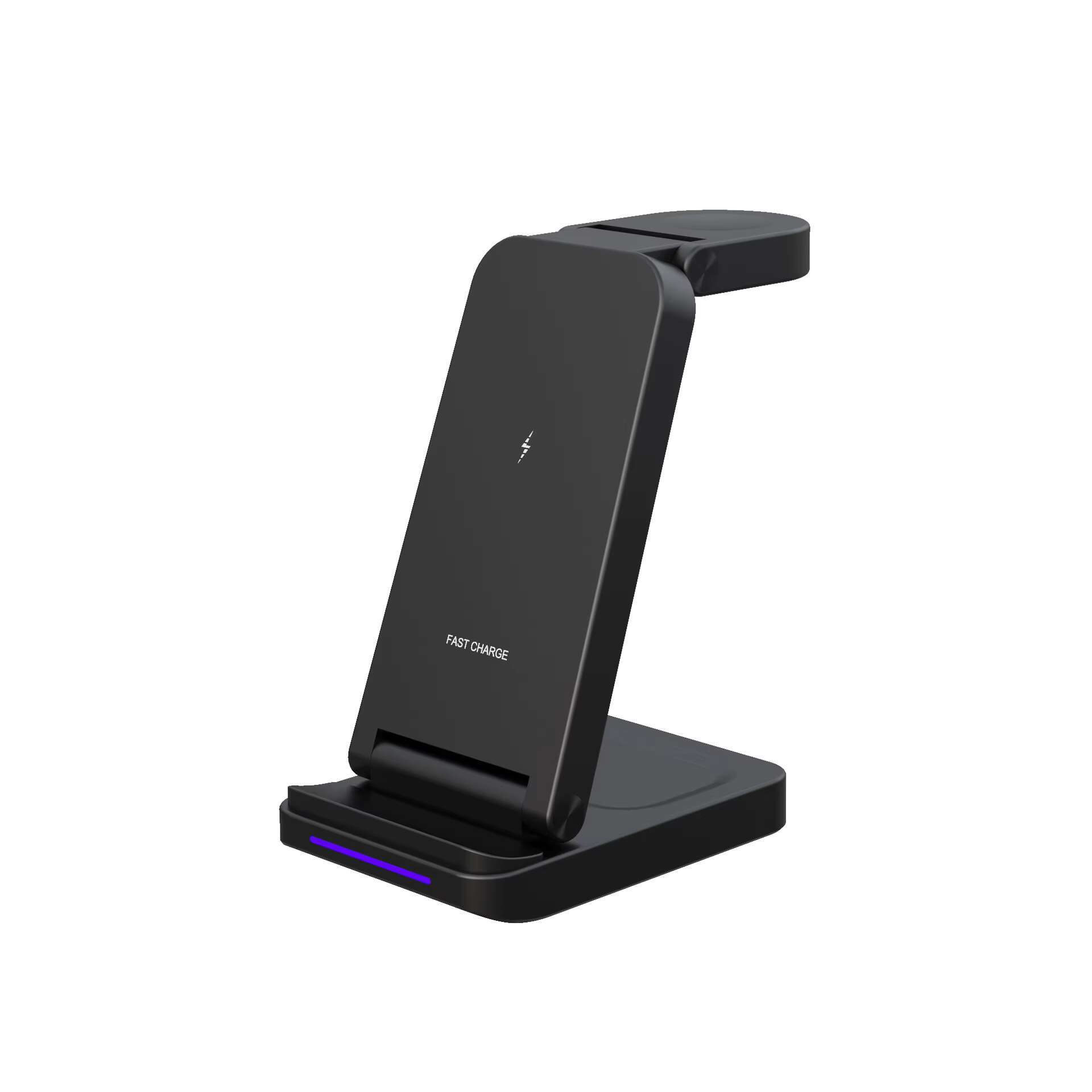 Factory Wholesale 15W 3 in 1 Phone for Apple Watch Earphone Fast Wireless Charger