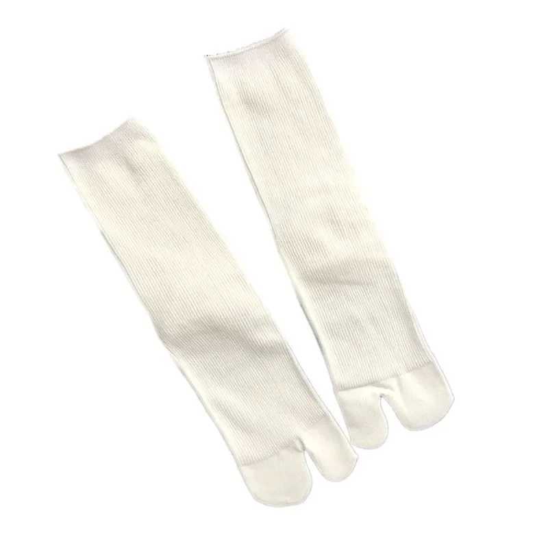 High quality combed cotton split socks unisex style simple and comfortable double headed socks Japanese Harajuku mens Tabi socks X250319