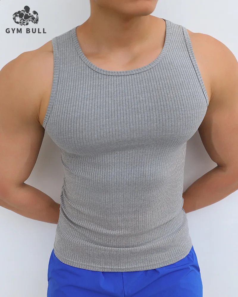 Mens Vest Sports Sleeveless Slim Elastic Sweat Fitness Summer Quick-drying Vest Sleeveless Base Outdoor Running Breathable 250319