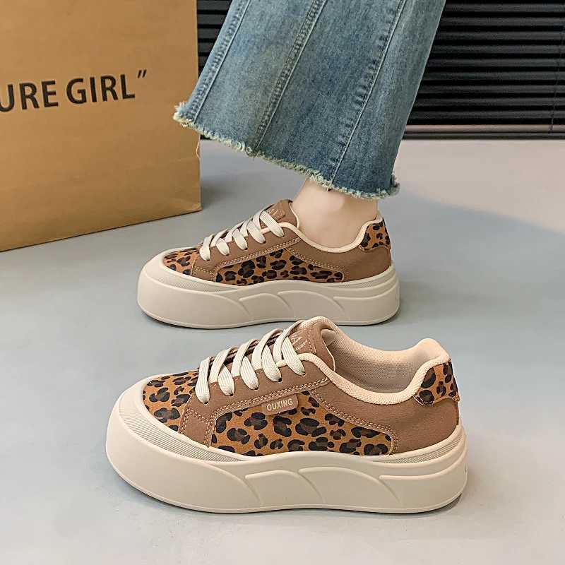 CRLAYDK Summer Wens Stylish Skate Sneakers Tennis Low Top Casual Walking Flats Fi Cfortable Leopard N Slip Shoes Y250318
