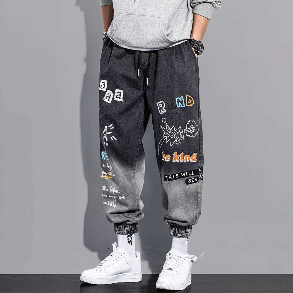 2024 Hip Hop Cargo Pants Men Streetwear Cotton Joggers Fashion Sweatpants Male Casual Harem Trousers Summer Harajuku Pants Mens X250319
